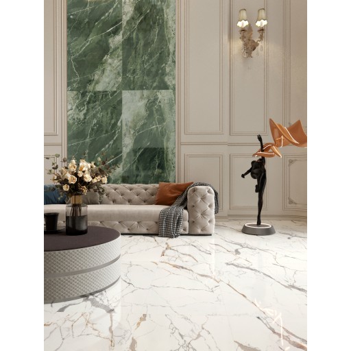 Керамогранит Juliano Luxury Stone белый 60*120 JL1260LS13P